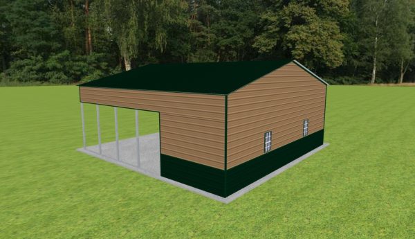 Carport with Storage 30 x 30 x 11 - Image 3