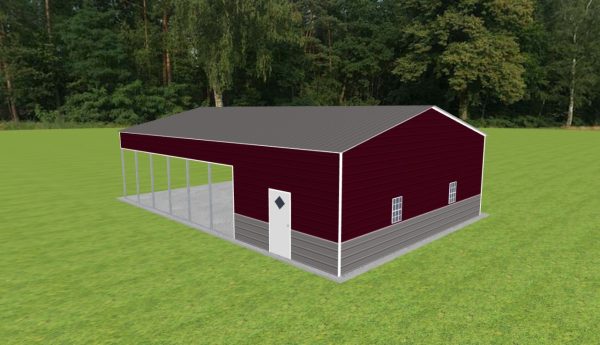 Carport with Storage 30 x 45 x 11 - Image 3