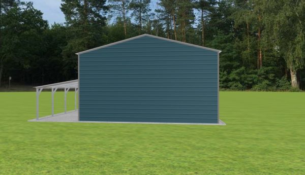 Garage with Lean To 24 x 20 x 12 - Image 5