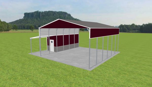 Carport with Storage 26 x 30 x 13 - Image 4