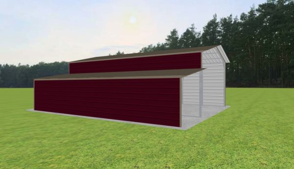 2 Car Carport 18 x 30 x 10 - Image 3