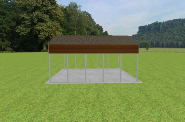 3 Car Carport 26 x 25 x 11 - Image 3