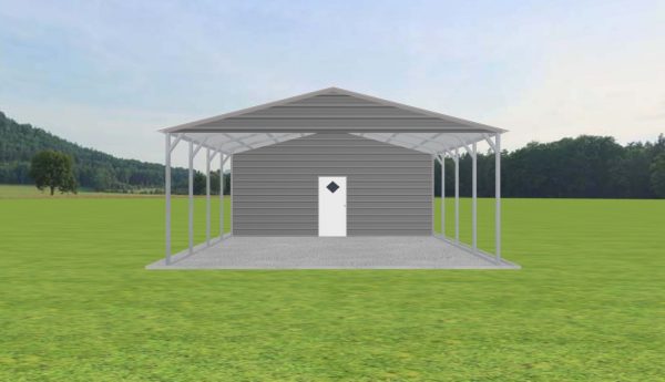 Carport with Storage 22 x 30 x 9 - Image 2