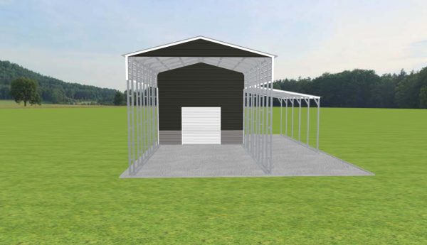 Carport with Storage 18 x 40 x 15 - Image 3