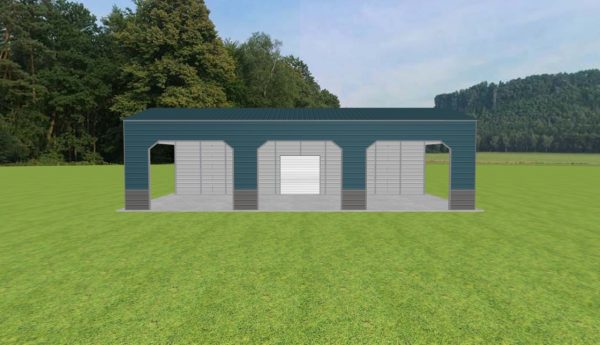 Carport with Storage 24 x 50 x 13