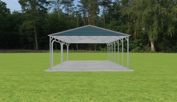 2 Car Carport 20 x 30 x 9 - Image 4