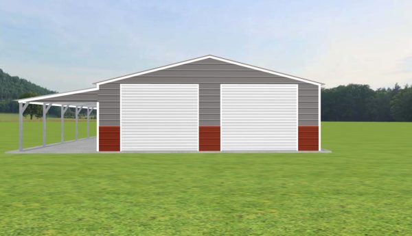 Garage with Lean To 26 x 40 x 8 - Image 3