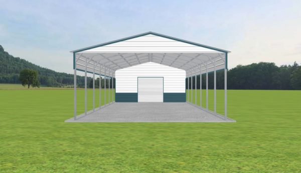 Carport with Storage 22 x 50 x 10 - Image 2