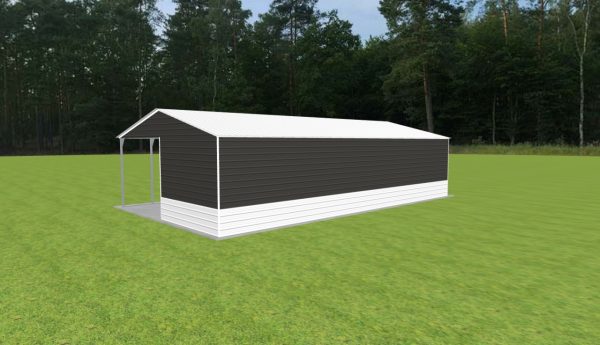 Carport with Storage 28 x 50 x 11 - Image 4