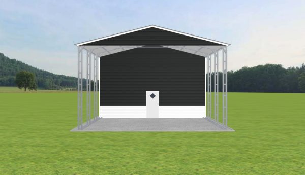 Carport with Storage 26 x 20 x 15 - Image 2