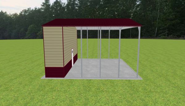 Carport with Storage 26 x 25 x 14 - Image 5