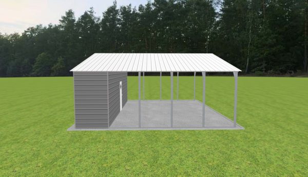 Carport with Storage 30 x 25 x 9 - Image 5