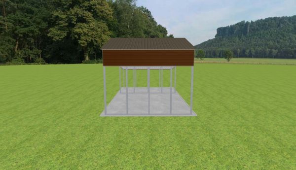 3 Car Carport 28 x 20 x 15 - Image 5