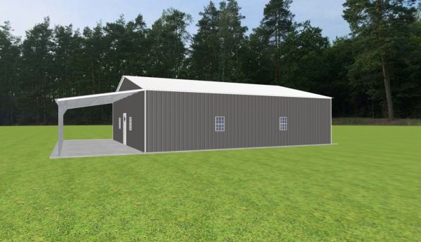 Garage with Lean To 36 x 40 x 10 - Image 4