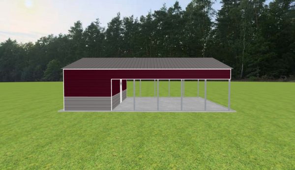 Carport with Storage 28 x 35 x 9 - Image 5