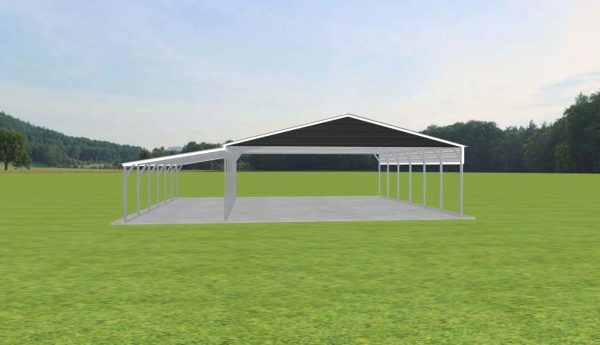 3 Car Carport 26 x 30 x 8 - Image 3