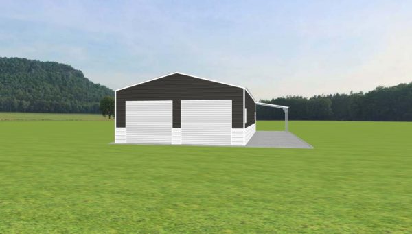 Garage with Lean To 24 x 50 x 10 - Image 3