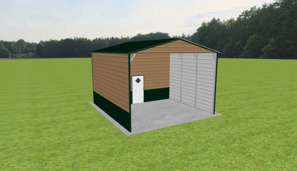 Carport with Storage 18 x 20 x 12 - Image 2