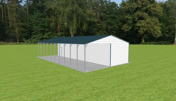 Carport with Storage 28 x 50 x 10 - Image 5