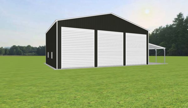 Garage with Lean To 42 x 30 x 16 - Image 4