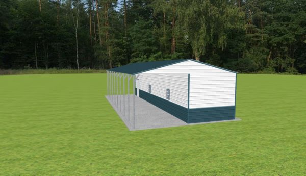 Carport with Storage 22 x 45 x 10 - Image 5