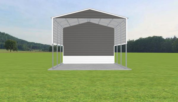 Carport with Storage 20 x 20 x 14 - Image 2