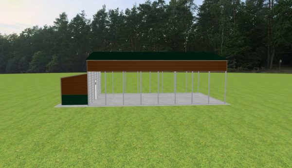 Carport with Storage 24 x 40 x 13 - Image 5