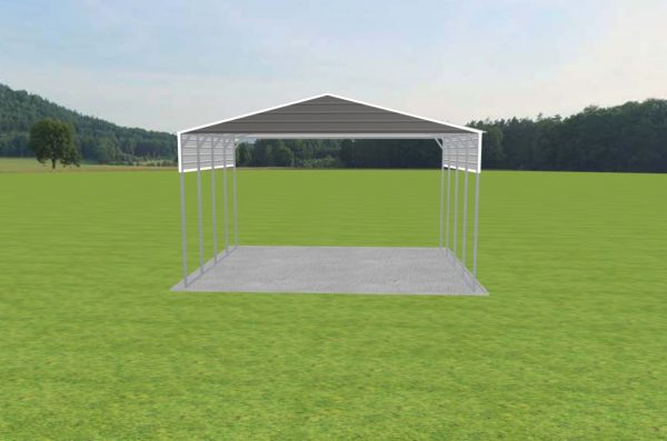 3 Car Carport 26 x 20 x 14 - Image 2