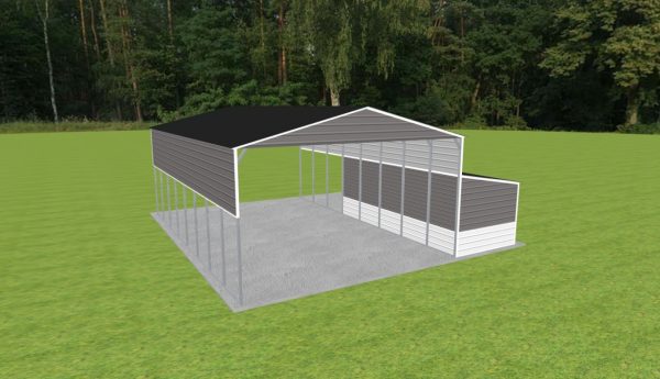 Carport with Storage 26 x 40 x 14 - Image 5