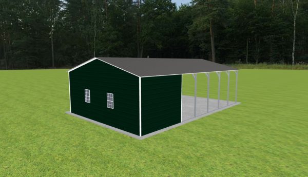 Carport with Storage 22 x 35 x 9 - Image 3