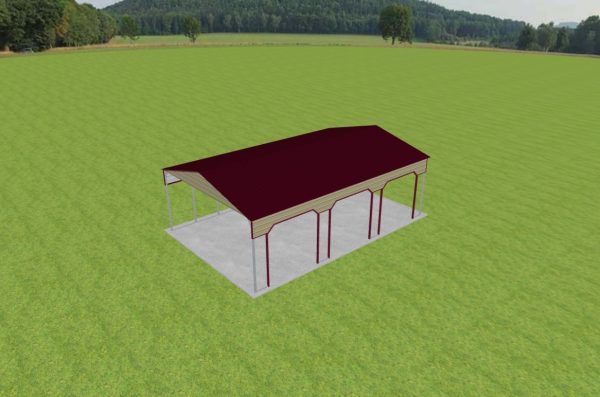 3 Car Carport 26 x 40 x 12 - Image 5