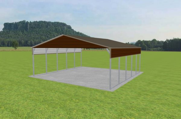 3 Car Carport 26 x 25 x 9