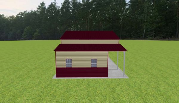 Carport with Storage 26 x 20 x 11 - Image 4