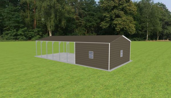 Carport with Storage 20 x 45 x 9 - Image 3