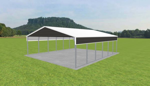 3 Car Carport 26 x 30 x 8