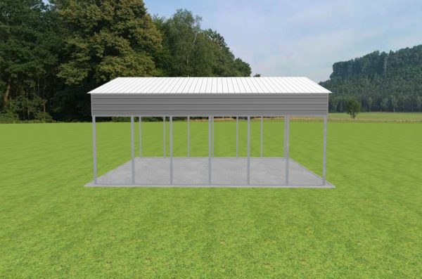 3 Car Carport 26 x 30 x 12 - Image 3