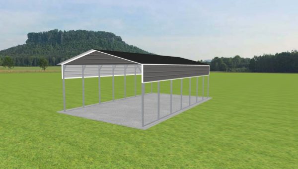 2 Car Carport 20 x 35 x 10