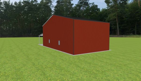 Garage with Lean To 44 x 25 x 16 - Image 5