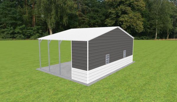 Carport with Storage 30 x 20 x 10 - Image 3