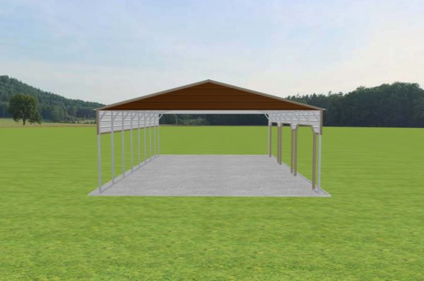 3 Car Carport 26 x 40 x 10 - Image 3