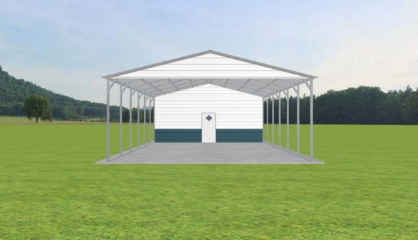 Carport with Storage 24 x 40 x 10 - Image 2