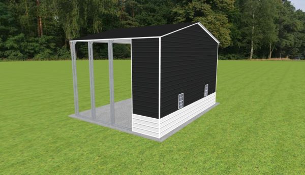 Carport with Storage 26 x 20 x 15 - Image 3