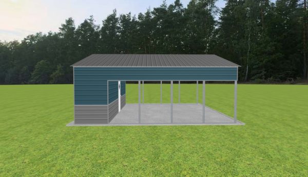 Carport with Storage 26 x 25 x 9 - Image 5