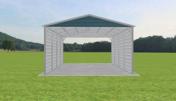 2 Car Carport 18 x 20 x 10 - Image 2