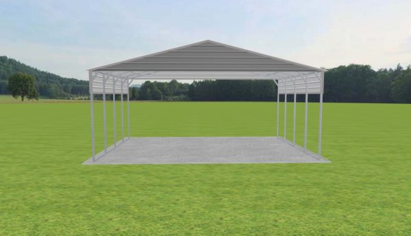 3 Car Carport 30 x 20 x 12 - Image 2