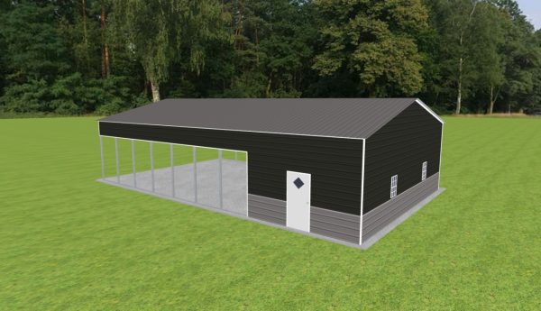 Carport with Storage 30 x 50 x 11 - Image 3