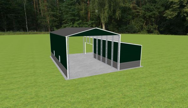 Carport with Storage 22 x 40 x 15 - Image 5