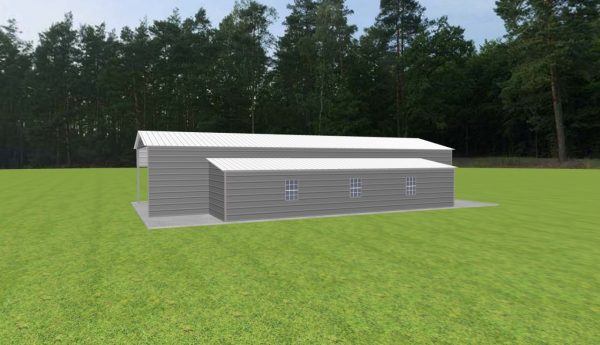 Carport with Storage 18 x 50 x 9 - Image 5