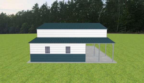 Carport with Storage 28 x 30 x 12 - Image 3