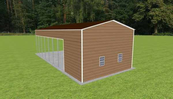 Carport with Storage 20 x 45 x 13 - Image 3